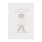 キッズモード某のとっくりくんの秋散歩 Clear File Folder
