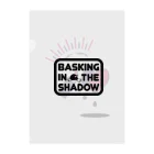 Basking In The Shadowの溶融 Clear File Folder