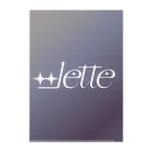 ∞lette OFFICIAL STOREの聖乃むむ Clear File Folder