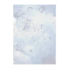 yuucanvasの宇宙アート･水の惑星 Clear File Folder