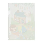 ささくま りさの移動図書館 Clear File Folder