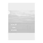 FILM CANERA FANのCloudy Sky and Ocean  クリアファイル