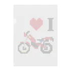 ackey_TRIALのI♡ツインショックトライアル（50cc） Clear File Folder