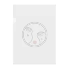 赤字黒字の赤字さん黒字さんオリジナルグッズ Clear File Folder