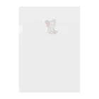 ゆるれあの「ぬ」ぬいぐるみ Clear File Folder