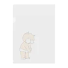 yamamotoeriのねこのもんす　言いたいもんす Clear File Folder