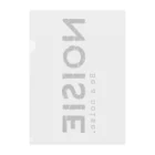 noisie_jpの『NOISIE』BLACK（縦）ロゴシリーズ クリアファイル