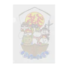 にゃんまるけのにゃん福神 Clear File Folder