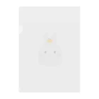 Atelier Pomme verte の鏡餅うさぎ Clear File Folder