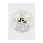 Junsの悪にゃんこのBAD CAT CULB Clear File Folder