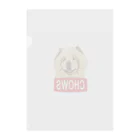 【CHOWS】チャウスの【CHOWS】チャウス Clear File Folder