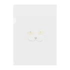 夢みるポンコツの猫の顔 Clear File Folder