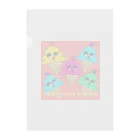 Future Starry Skyのソフトクリーム🍦 Clear File Folder