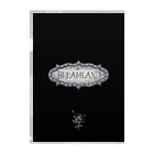 DREAMLANDのお土産屋の私の眼を見てご覧 Clear File Folder