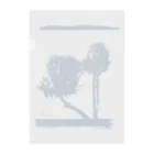 tocolierのCyanotype "artichoke"  Clear File Folder