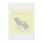 呉福笑店のTOTONOI chair Clear File Folder