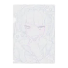 モマ@の白くん🐼🤍 Clear File Folder