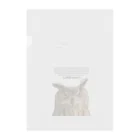 有限会社サイエンスファクトリーのベンガルワシミミズクのウルリック【縦/white】 クリアファイル