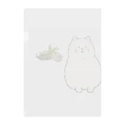 さにーぷれいスのねこちゃん（しらんぷり） Clear File Folder