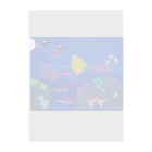 kammosquitoのカムくんのお魚グラス Clear File Folder