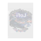 マッケンデジタルワールドの【lofiアート】ネオ浮世絵と盆栽: 北斎イズムのサイバーパンクが織りなす日本の景色の旅 Clear File Folder