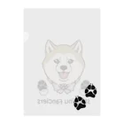 豆つぶのshiba-inu fanciers(シニア柴) Clear File Folder