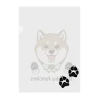 豆つぶのshiba-inu fanciers(赤柴) Clear File Folder