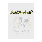 ArtMarket*のあーたん＆イモさん Clear File Folder