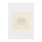 さくらのチーズバーガー大好き Clear File Folder