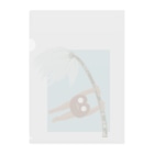 リップちゃんズ SHOPのヤシの木とリップちゃん Clear File Folder