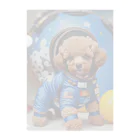 Pet_Charmの宙飛行士のような姿で登場!! Clear File Folder