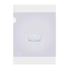 yukikannoの紫水の王冠 クリアファイル