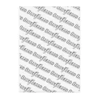 BABYBEARDのBABYBEARD Official LOGO (white) Clear File Folder