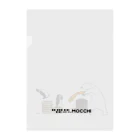 mocchi’s workshopのシロクマロウリュ Clear File Folder