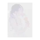 ヤバいTシャツ屋しゃんの暑い夏はアイスだ009 Clear File Folder