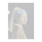 世界美術商店の真珠の耳飾りの少女 / Girl with a Pearl Earring クリアファイル