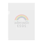 Otarupride グッズのOTARU PRIDE 2023 クリアファイル (created by hacchi) Clear File Folder