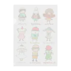 とんことことことんこのたべものちゃんたち Clear File Folder