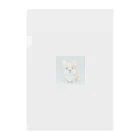 sweetsmailstudioの3Dイラストコーギー Clear File Folder