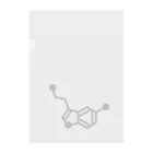 科学雑貨Scientiaのセロトニン クリアファイル