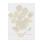 art-Laboのゴッホ 【世界の名画】 ひまわり アレンジ ポスト印象派 絵画 美術 art van Gogh Clear File Folder