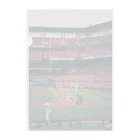 ラーメンマッスルショップのラーメンマッスル　メジャーリーグ⚾️ Clear File Folder