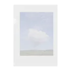 うつりぎな空の沖縄の空1 クリアファイル