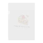 みぃろんすとあのPIECE OF CAKE Clear File Folder