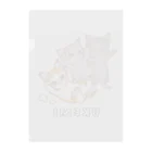 nya-mew（ニャーミュー）のウケミちゃん Clear File Folder