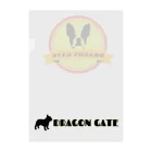 dragongateのDRAGON GATE goods Clear File Folder