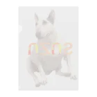 snznのsnzn_BullTerrier Clear File Folder