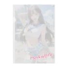 Meika AI goods storeのSailor swimwear クリアファイル