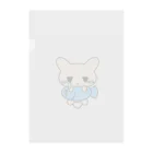 ムスっと！のピエんとねこさん Clear File Folder