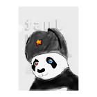 ☭C•ML印刷社｜赤毛龙印刷社☭のJust Panda-kun! クリアファイル